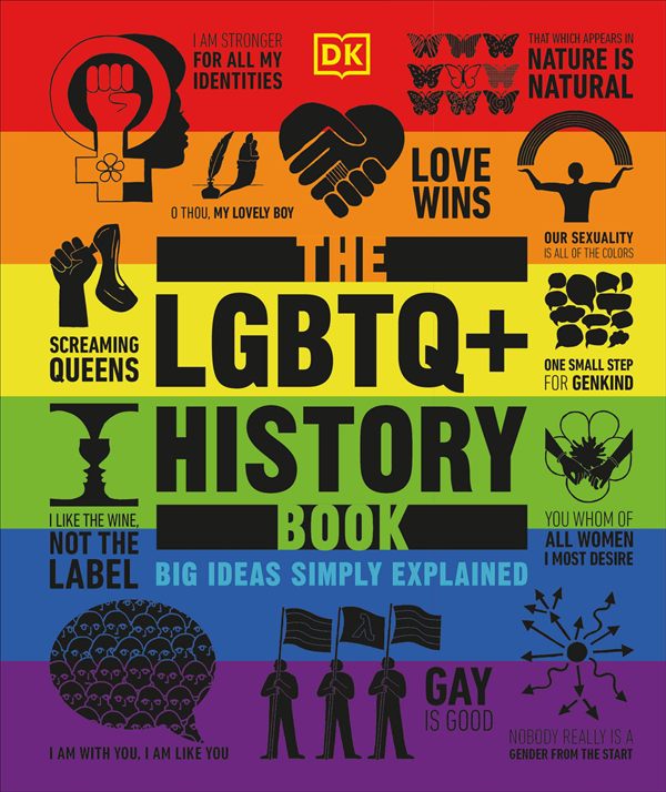 Capa do livro The LGBTQ+ History Book