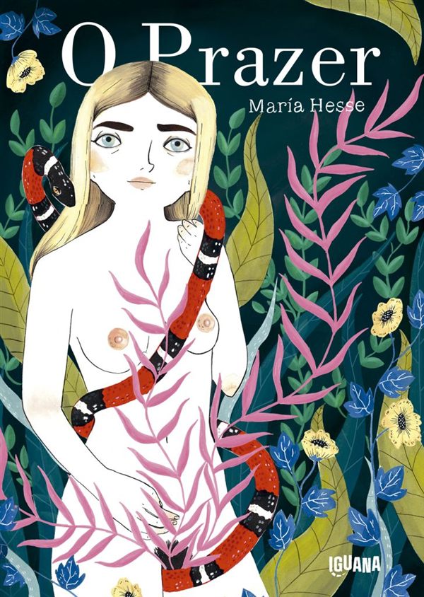 Capa do livro O Prazer, de María Hesse