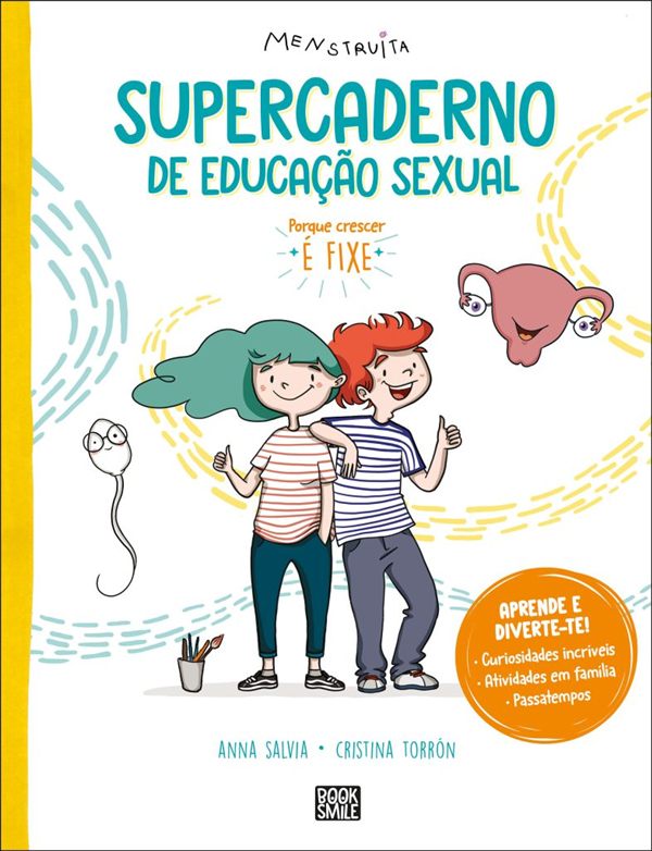 Capa do livro Supercaderno de Educação Sexual