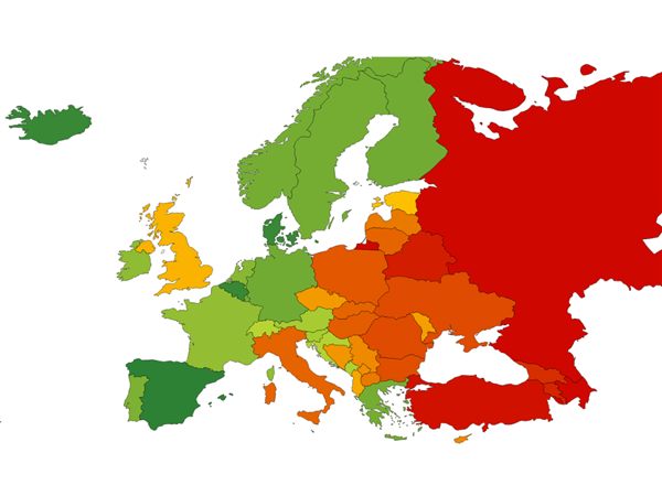 Pré-visualização do site Rainbow Map