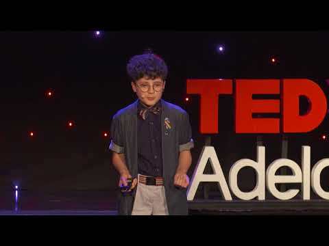 Audrey Mason-Hyde a dar uma palestra TEDx